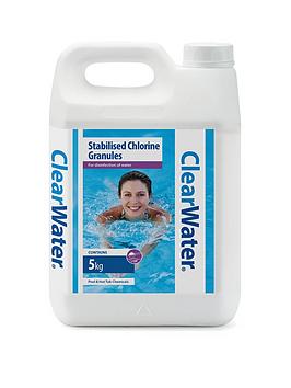 Product photograph of Clearwater 5kg Chlorine Granules from very.co.uk