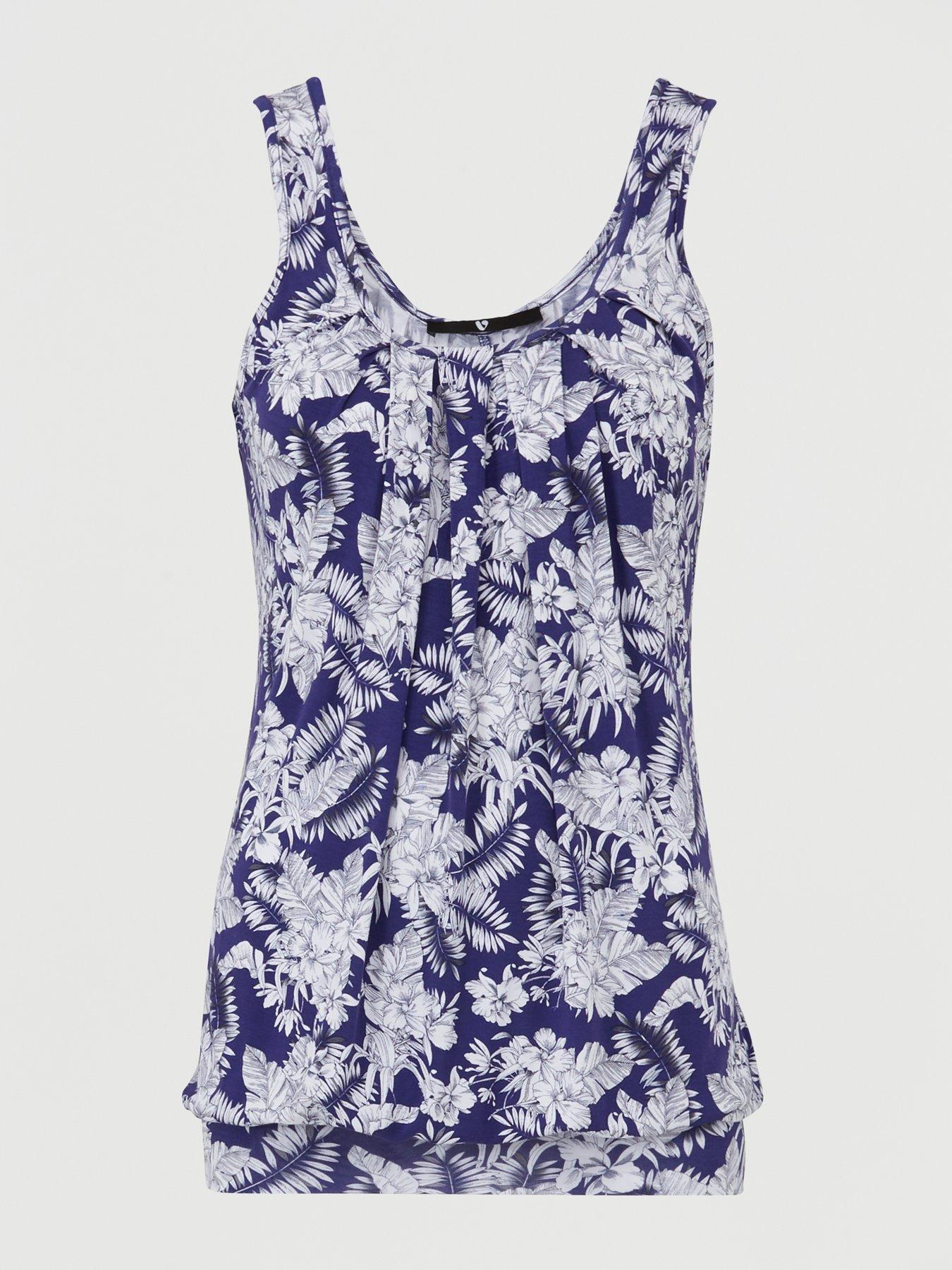 bubble hem vest tops uk
