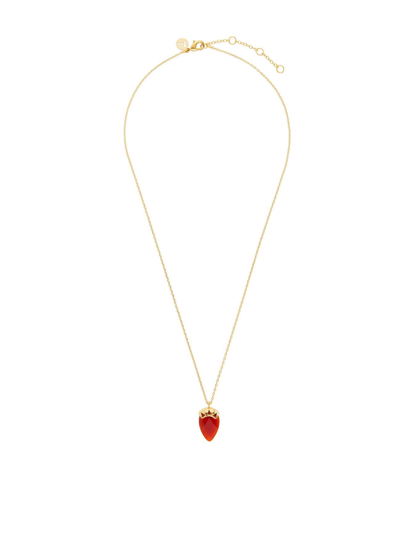 Accessorize Healing Stones Pendant Carnelian review