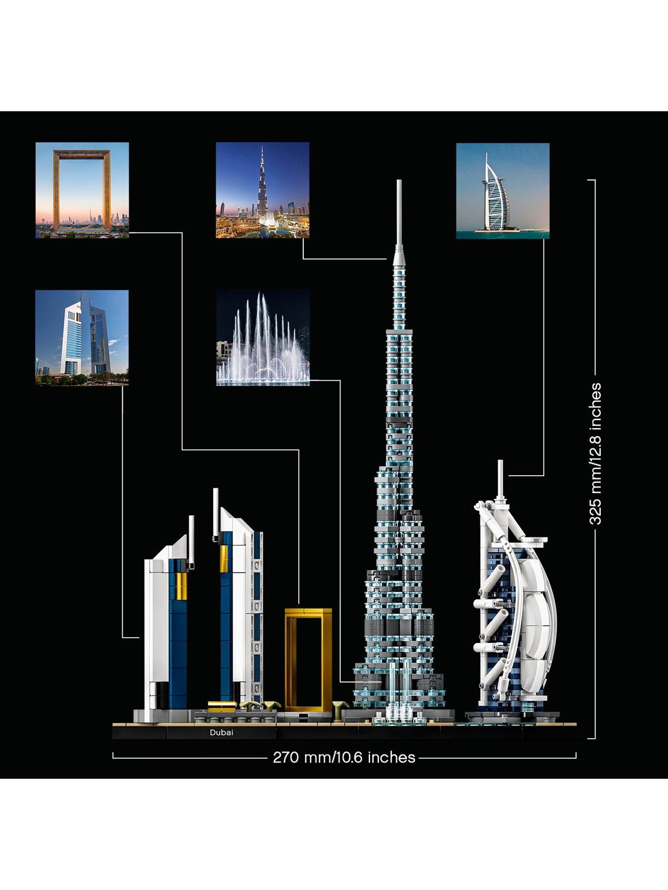 Lego Architecture Dubai Model Skyline Collection Very Co Uk