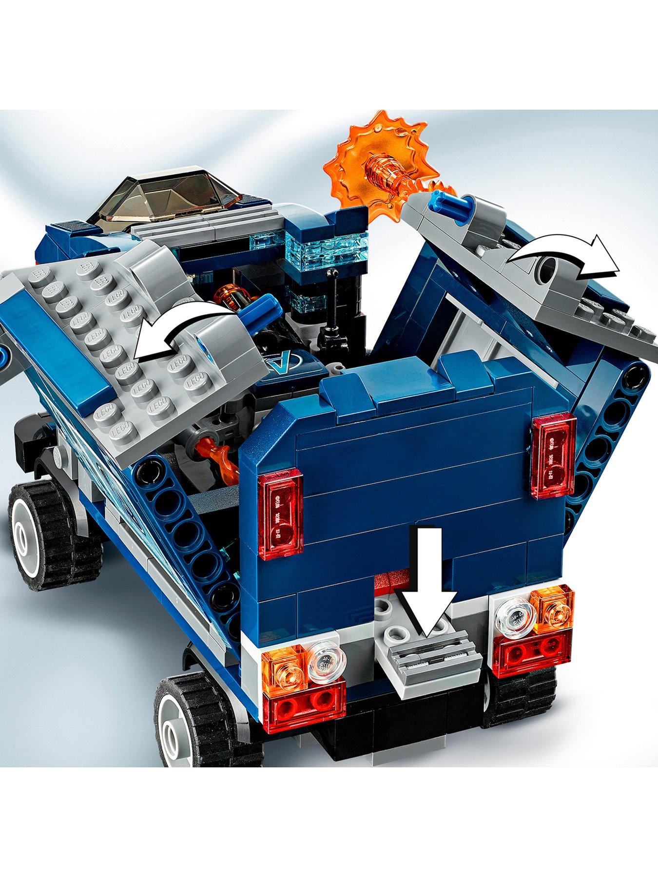marvel avengers truck takedown