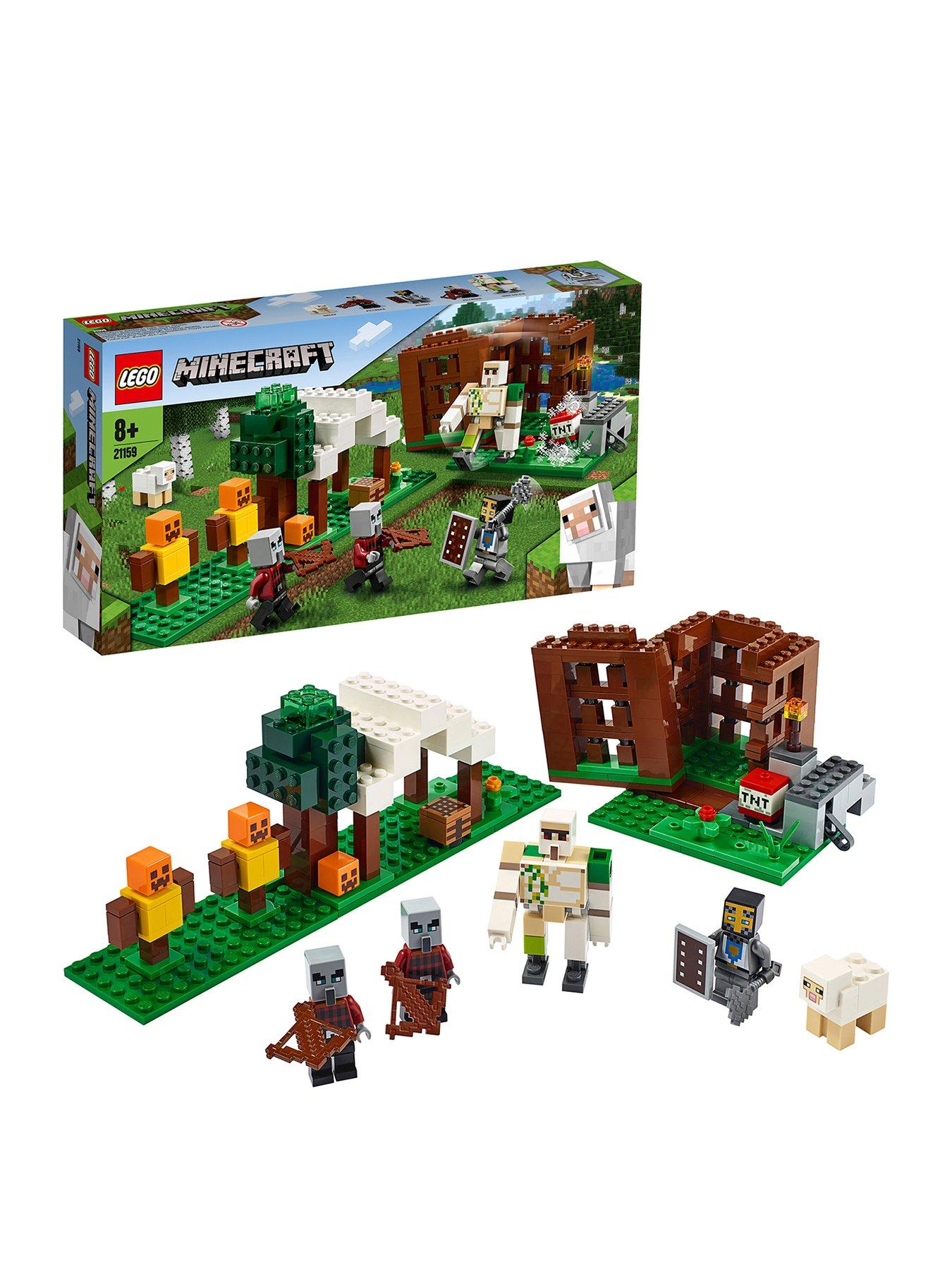 lego minecraft iron golem set