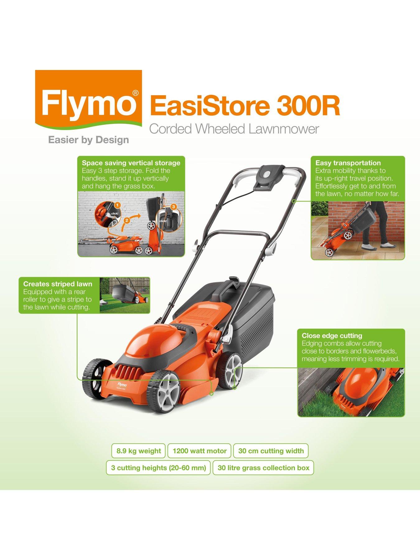 Flymo easi store 300r sale