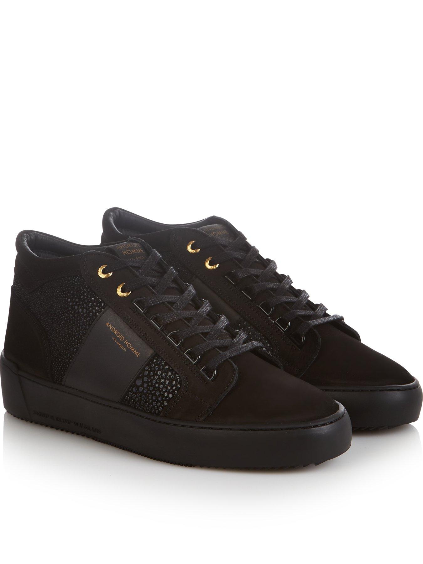 Android Homme Men'S Propulsion Mid Leather Trainers review