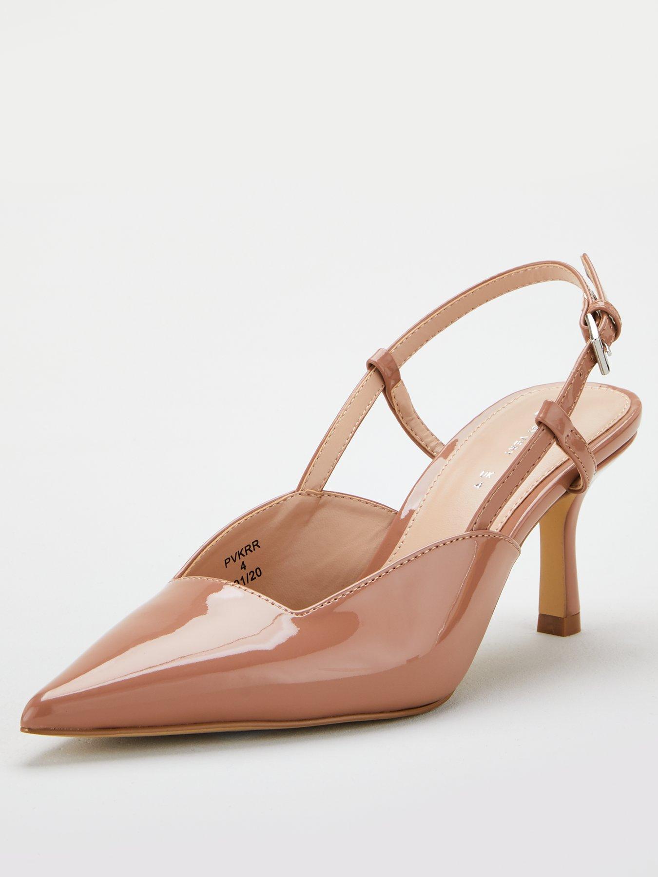 slingback court shoes uk