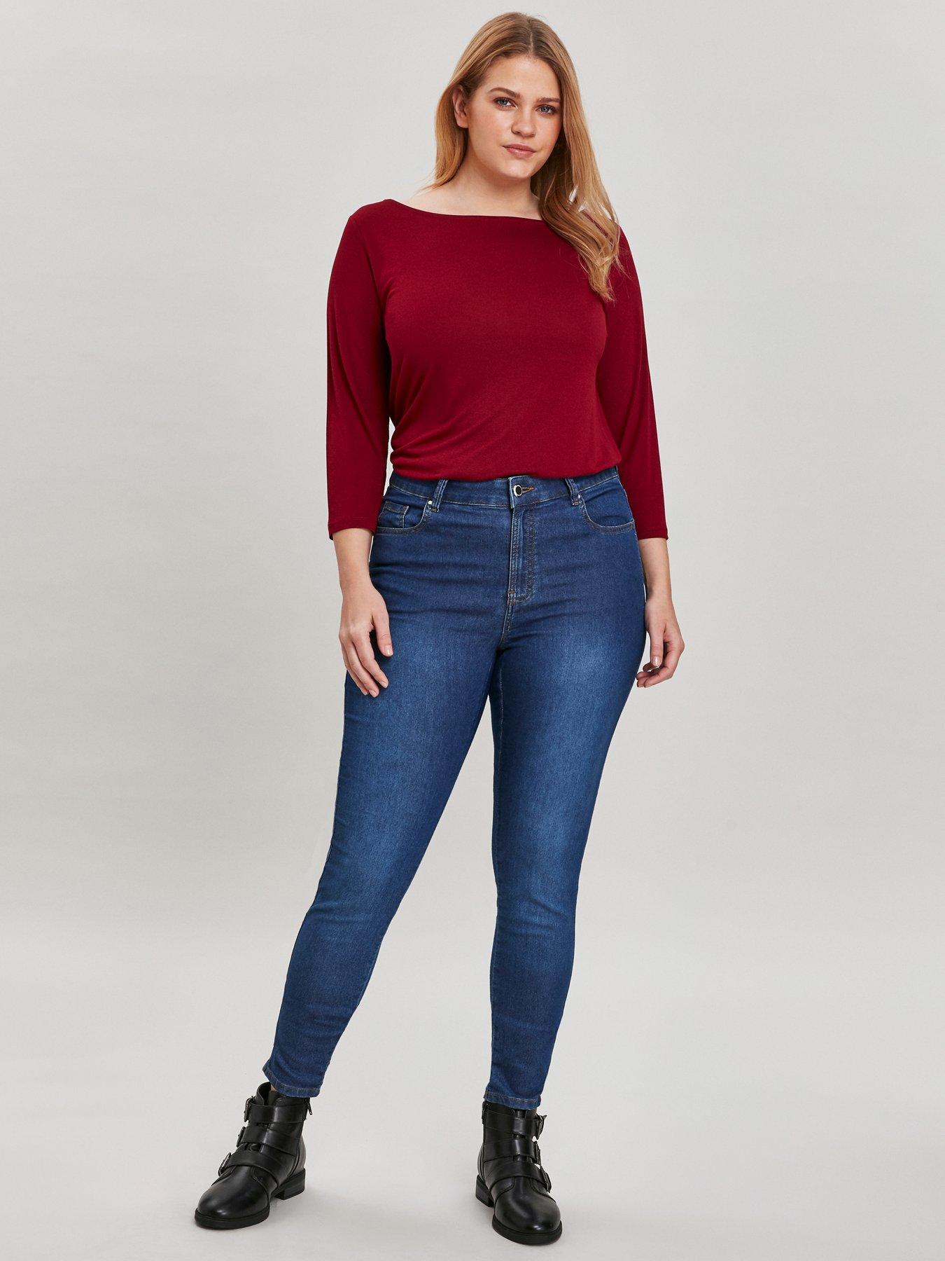 evans straight leg jeans