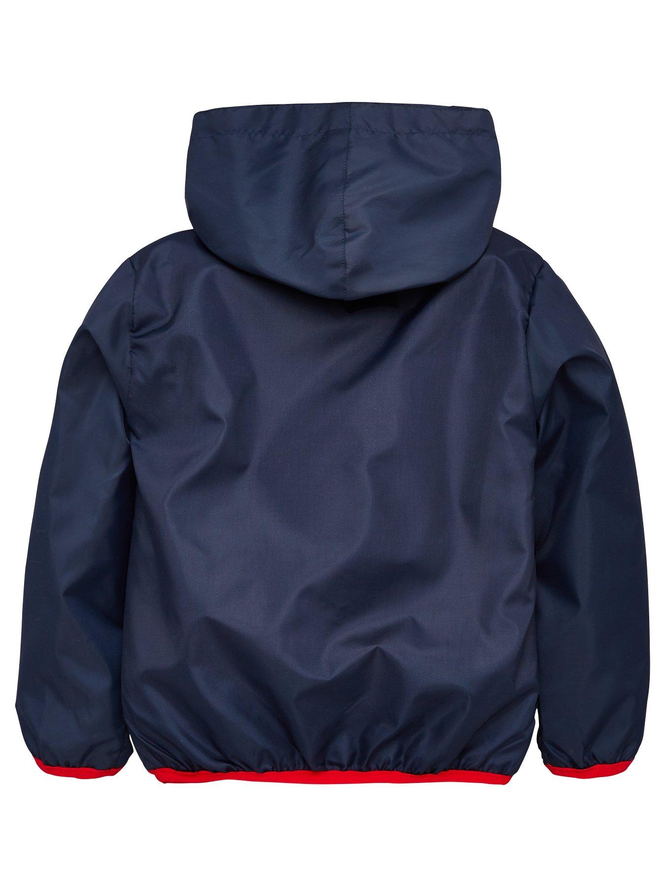 vans spiderman windbreaker