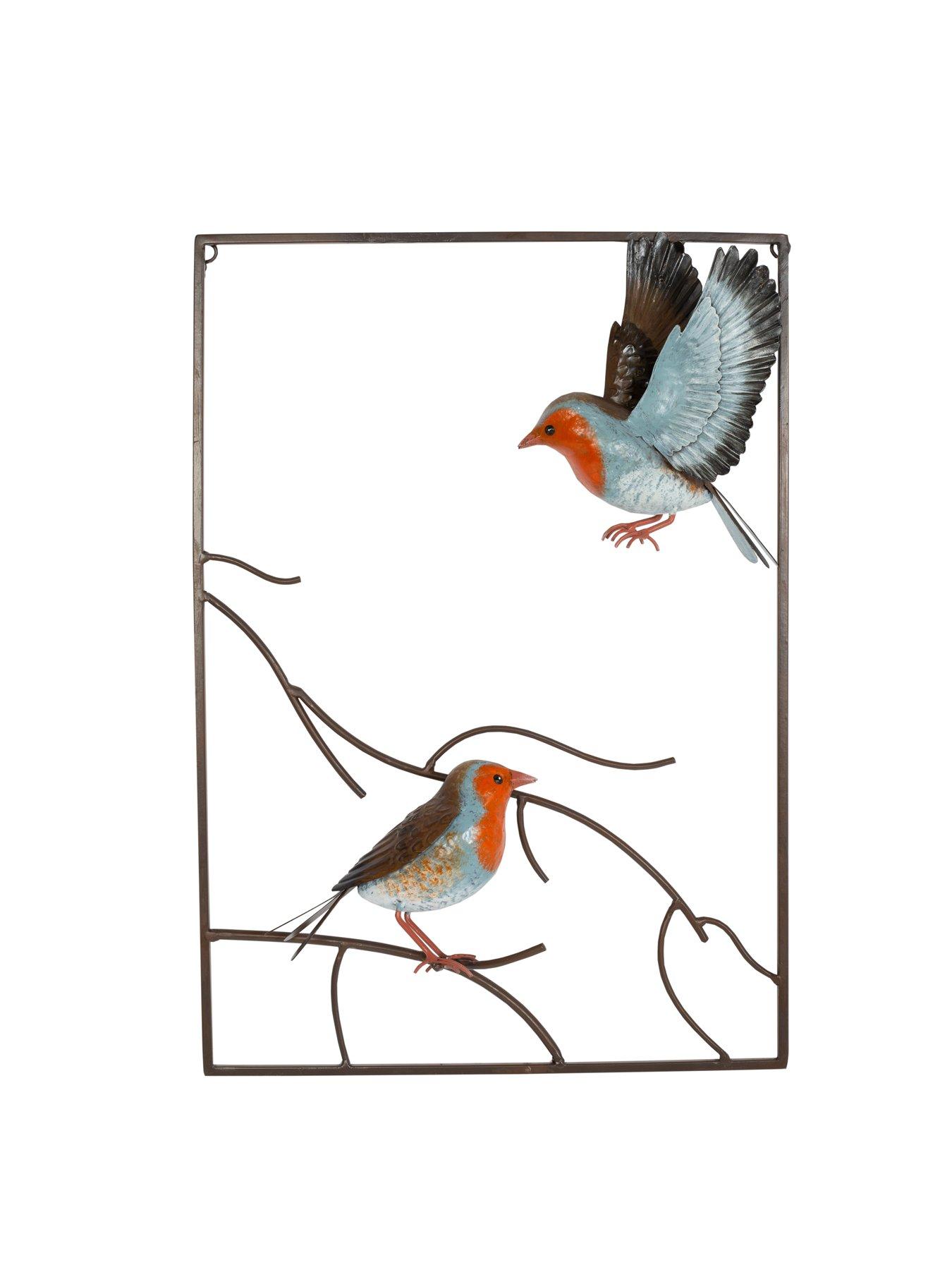 La Hacienda Tree Top Robin Wall Art very.co.uk