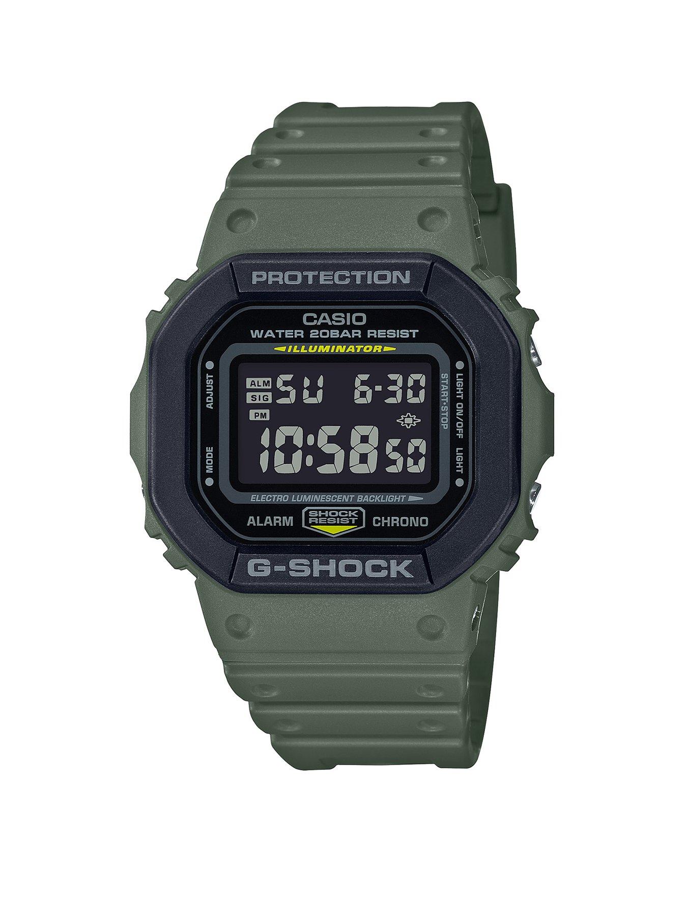 g shock silicone strap