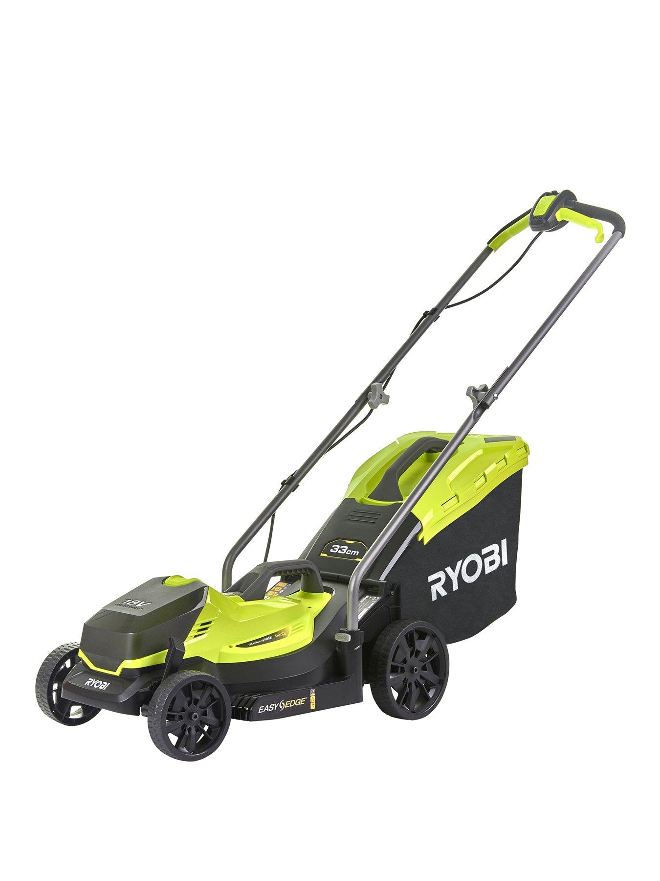 Cordless lawn mower 2025 with battery and charger