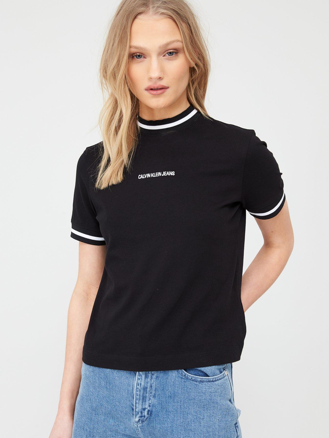 Calvin Klein Jeans Neck &Amp; Cuff Tipping T-Shirt review