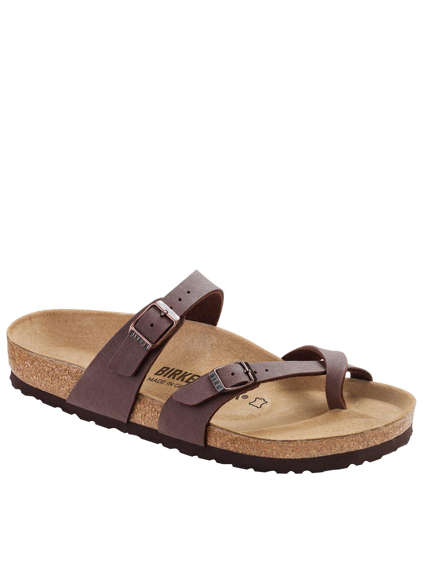 Image 1 of 1 of Birkenstock Mayari Birkibuc Sandal - Brown