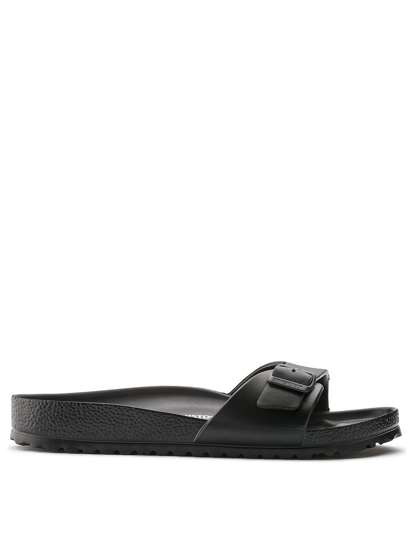 Birkenstock Madrid Eva Flat Sandal - Black | Very.co.uk