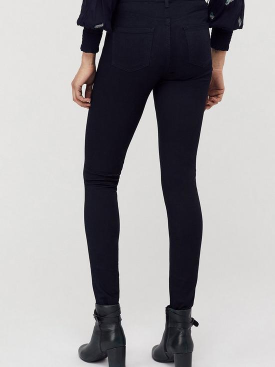 stillFront image of monsoon-nadine-regular-length-jeans-with-organic-cotton-indigo