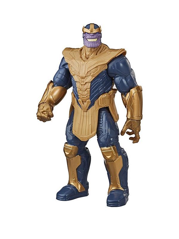 Image 1 of 2 of Marvel Avengers Titan Hero Series Blast Gear Deluxe Thanos Action Figure