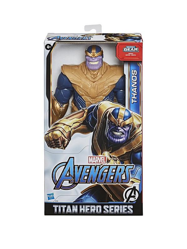 Image 2 of 2 of Marvel Avengers Titan Hero Series Blast Gear Deluxe Thanos Action Figure