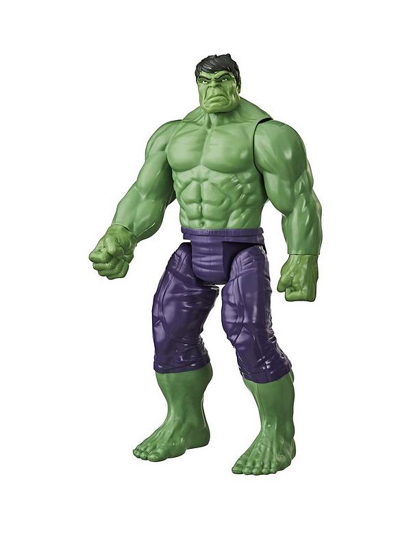 Image 1 of 2 of Marvel Avengers Titan Hero Series Blast Gear Deluxe Hulk Action Figure