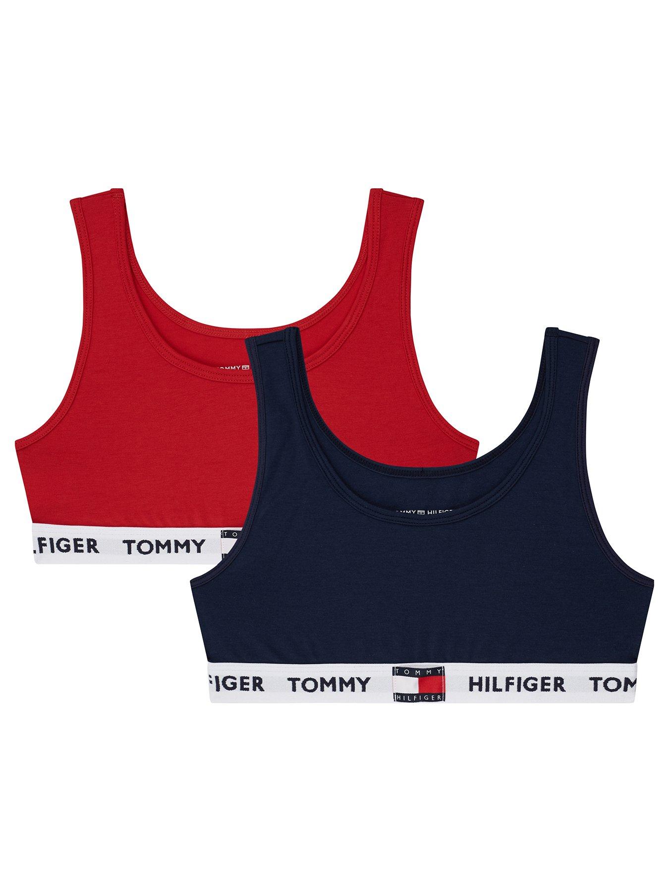 Tommy Hilfiger Girls Logo 2 Pack Bralet review