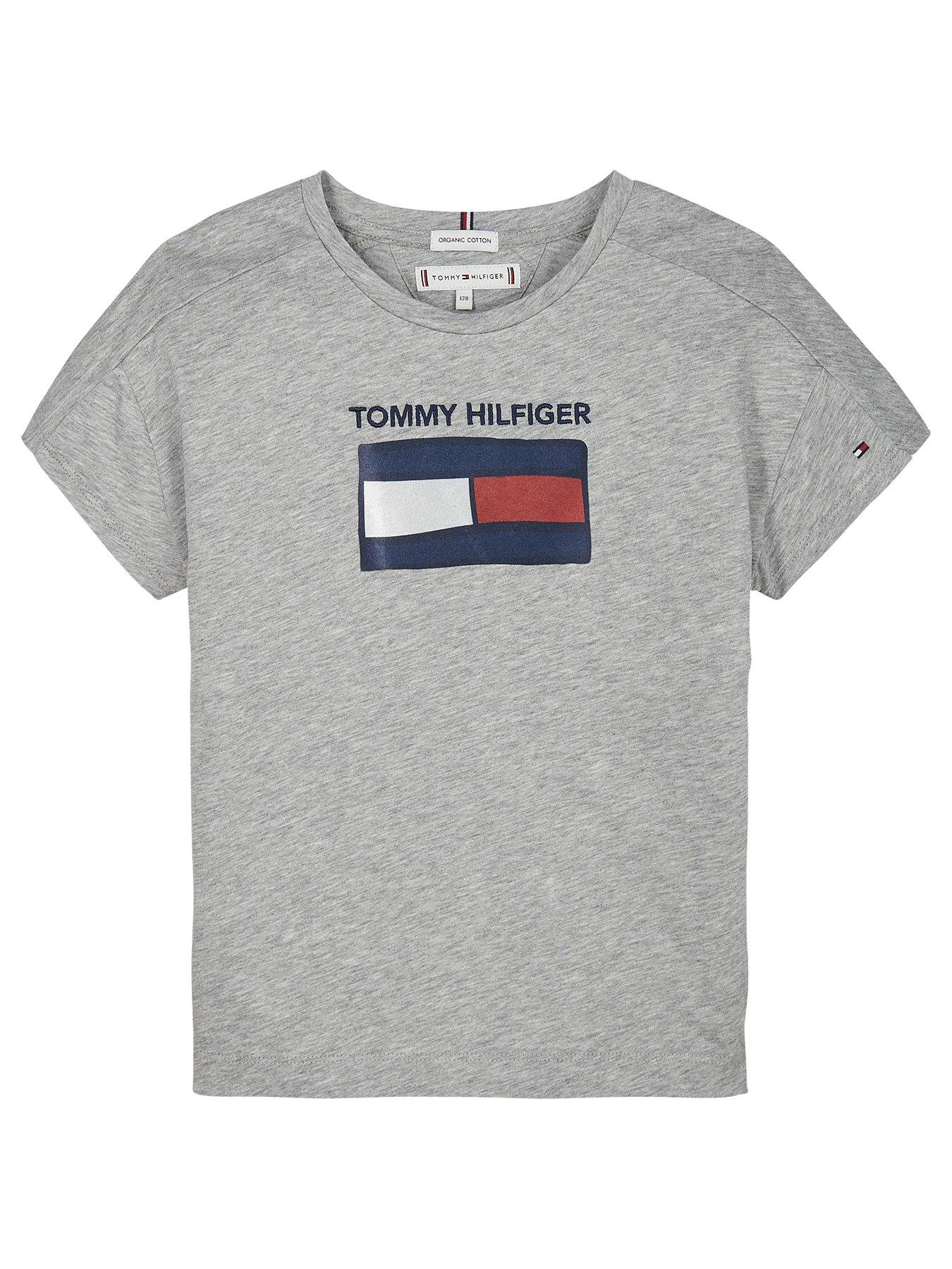 Tommy Hilfiger Girls Graphic Flag Short Sleeve T-Shirt review