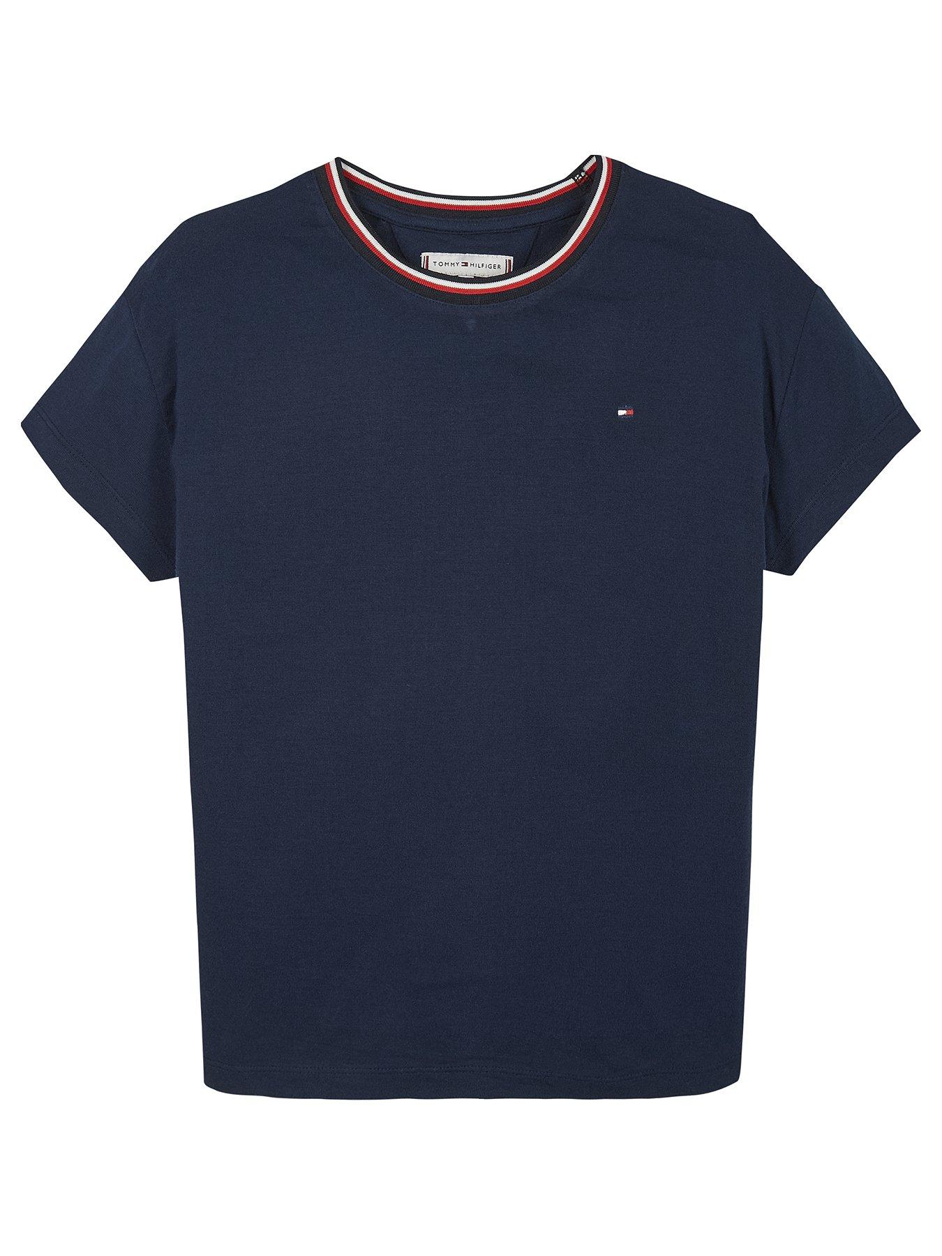 Tommy Hilfiger Girls Essential Ringer Short Sleeve T-Shirt review