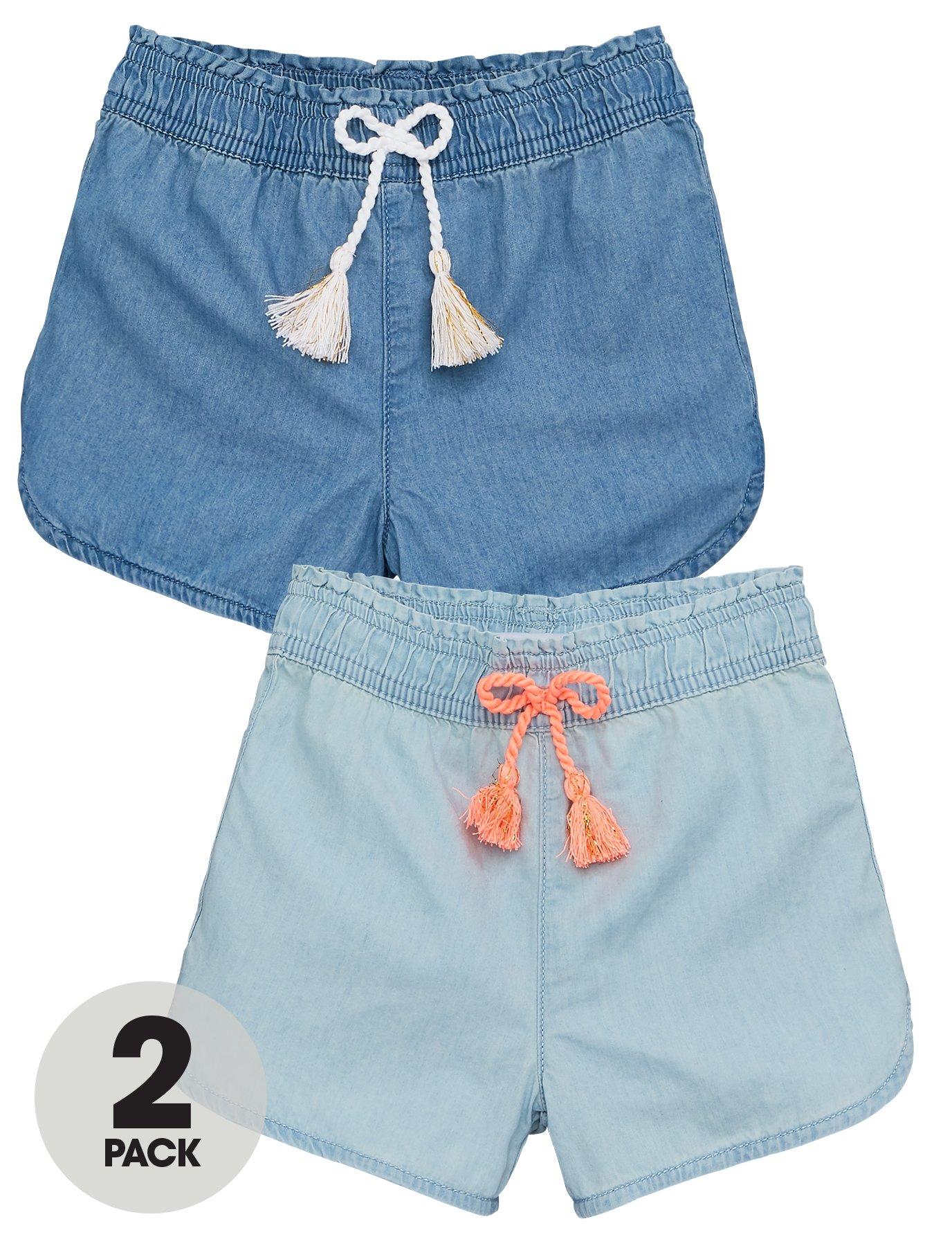 V By Very Girls Chambray Shorts (2 Pack) review