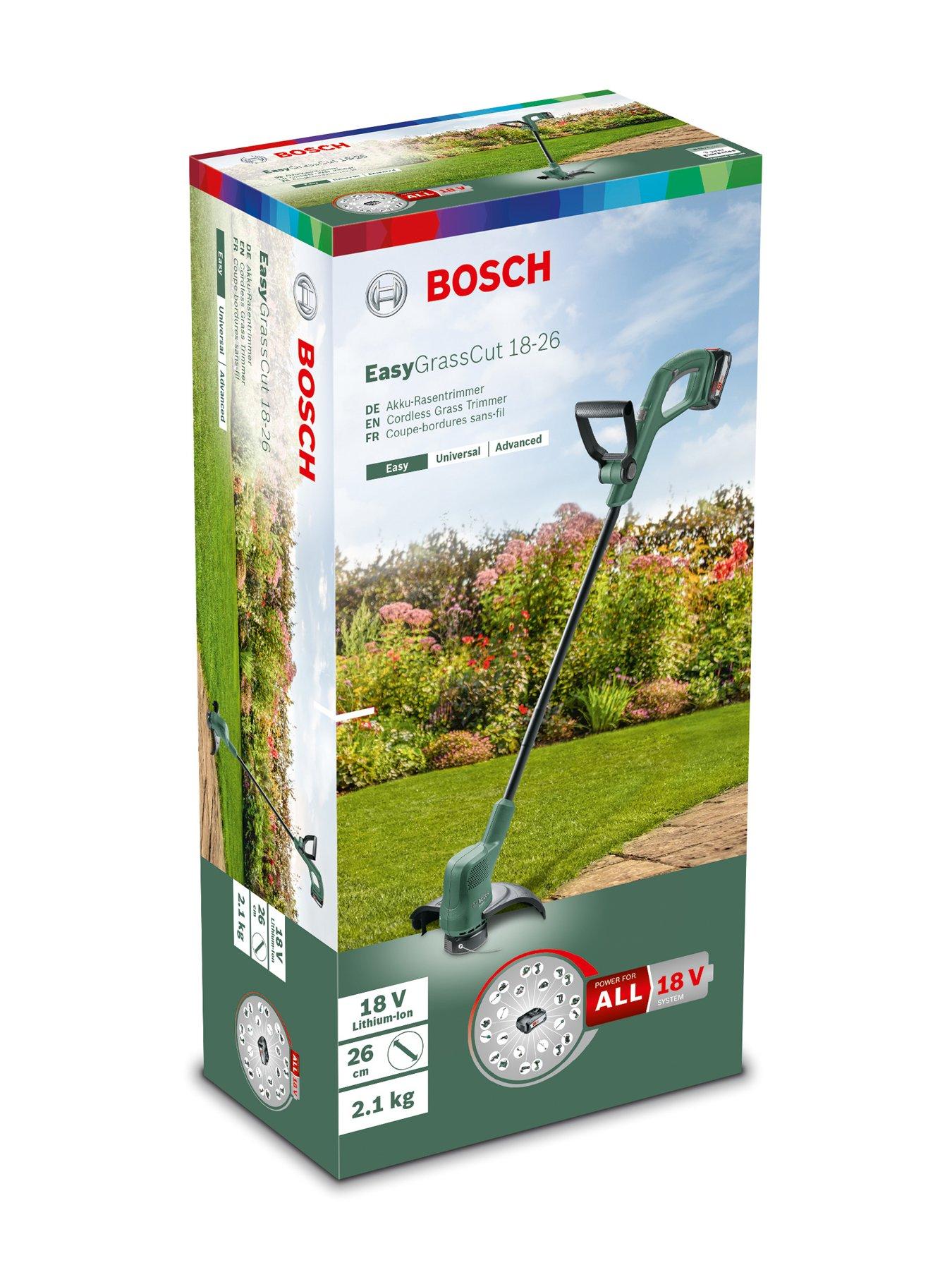 bosch cordless grass trimmer