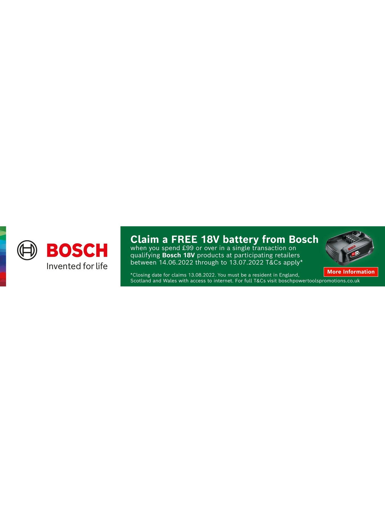 Image 3 of 3 of Bosch AdvancedCut 18 Cordless Garden Saw, with 18V Rechargeable Battery