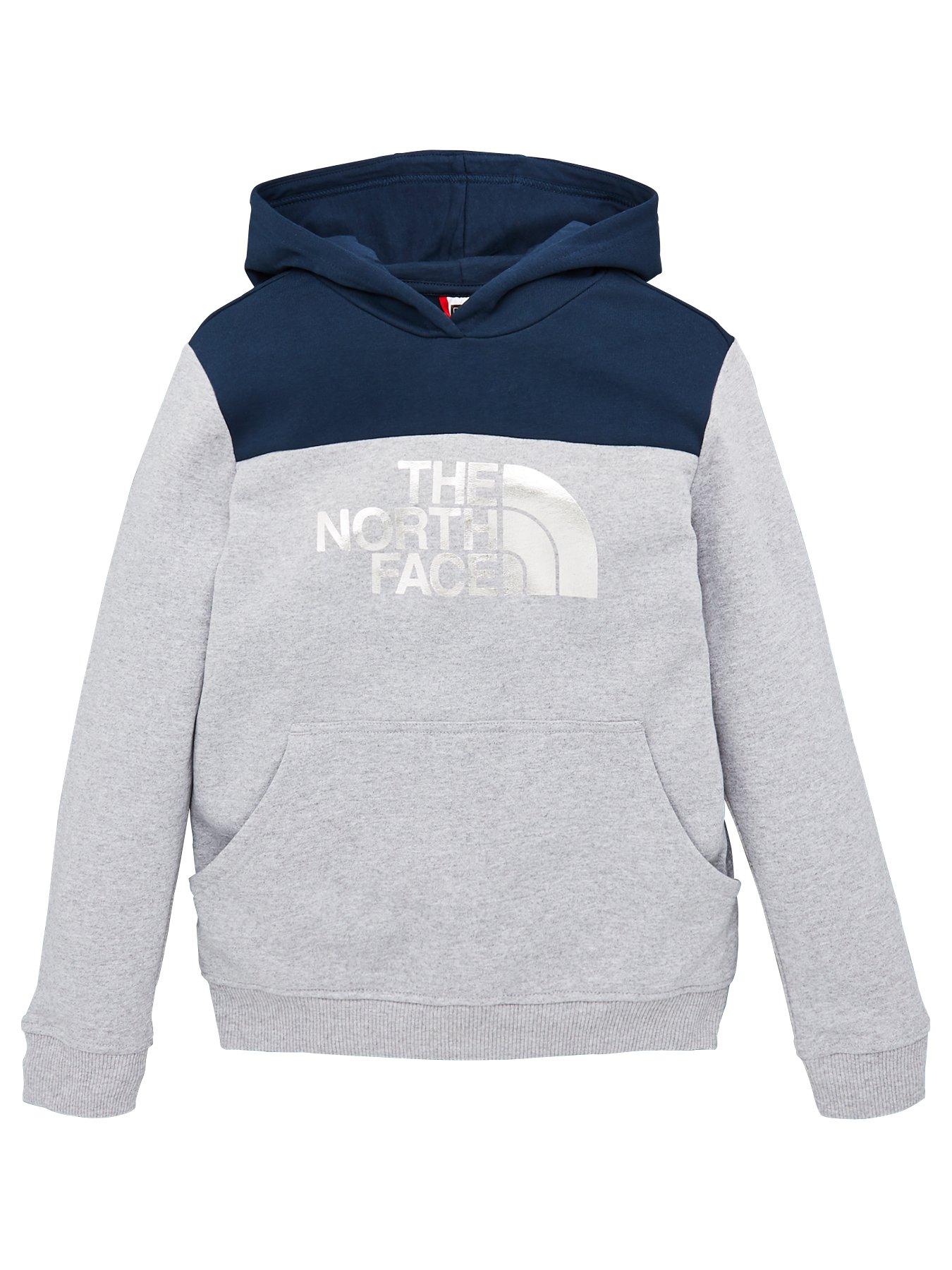 The North Face Girls Cropped Reflective Logo Overhead Hoodie review