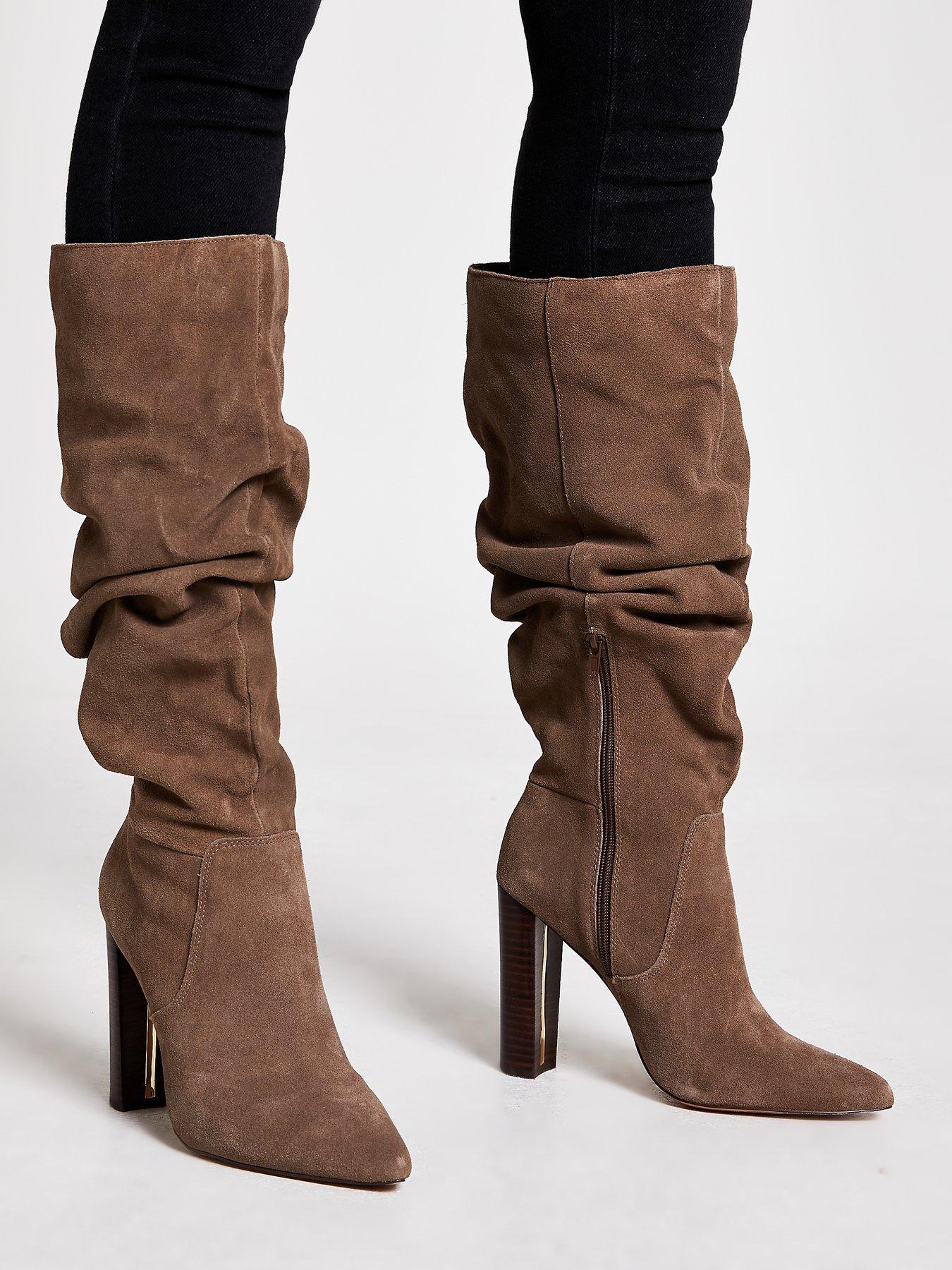 knee high slouch boots