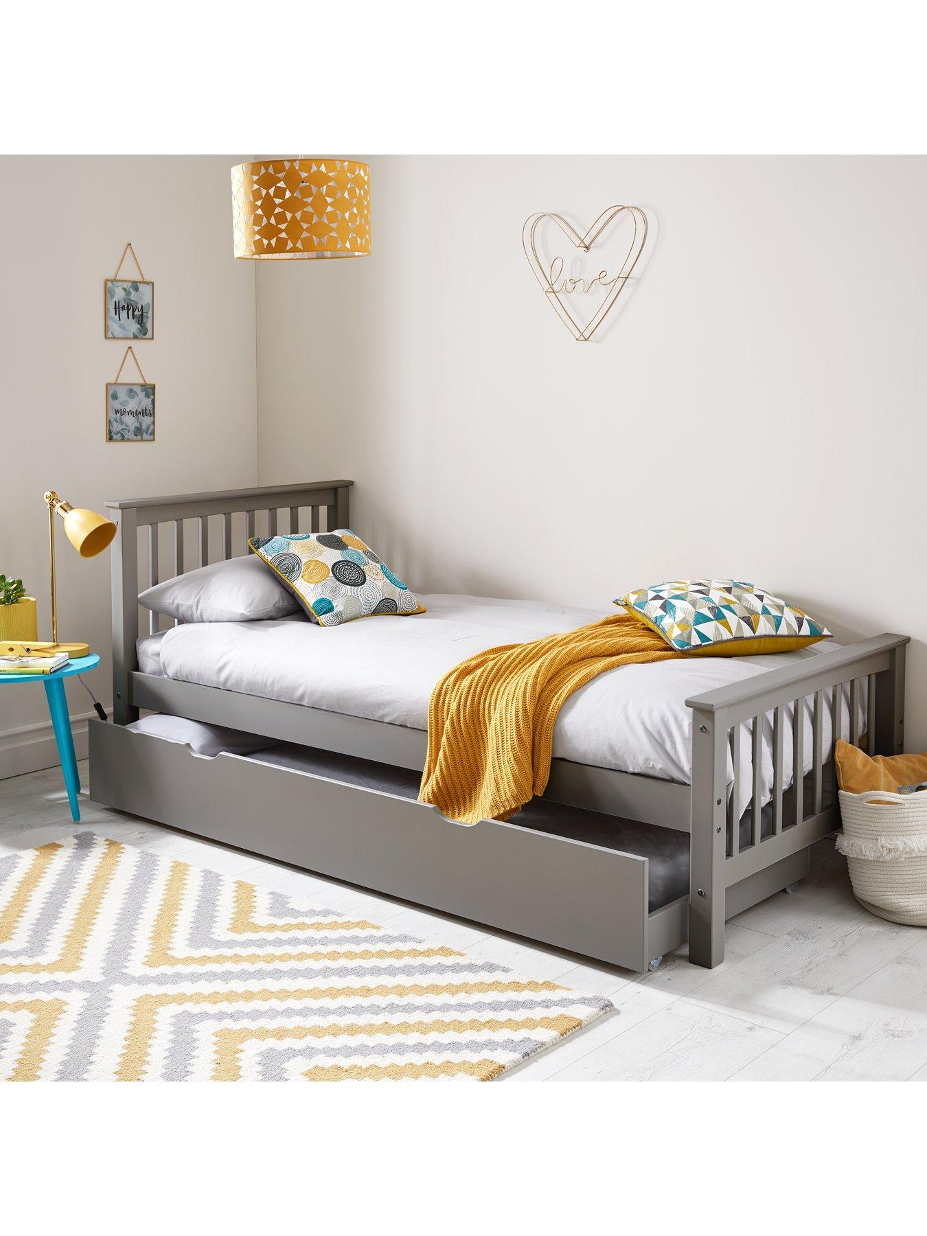 Very Home Novara Kids Single Bed Frame with Mattress Options (Buy and