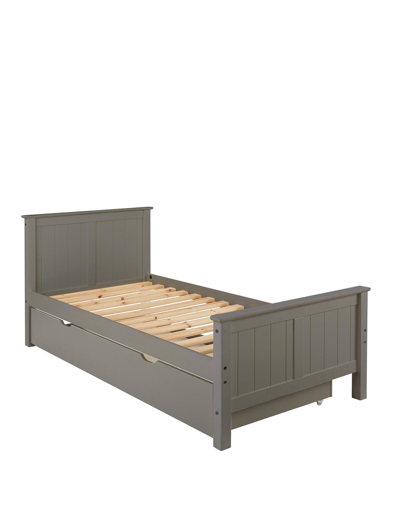 Classic Novara Single Bed with Mattress Options (Buy and SAVE