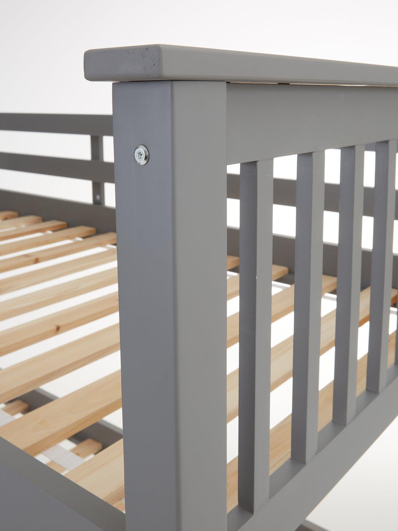 Image 6 of 7 of The Very Collection Novara Bunk Bed with Mattress Options (Buy &amp; SAVE!) - Grey - FSC&reg; Certified
