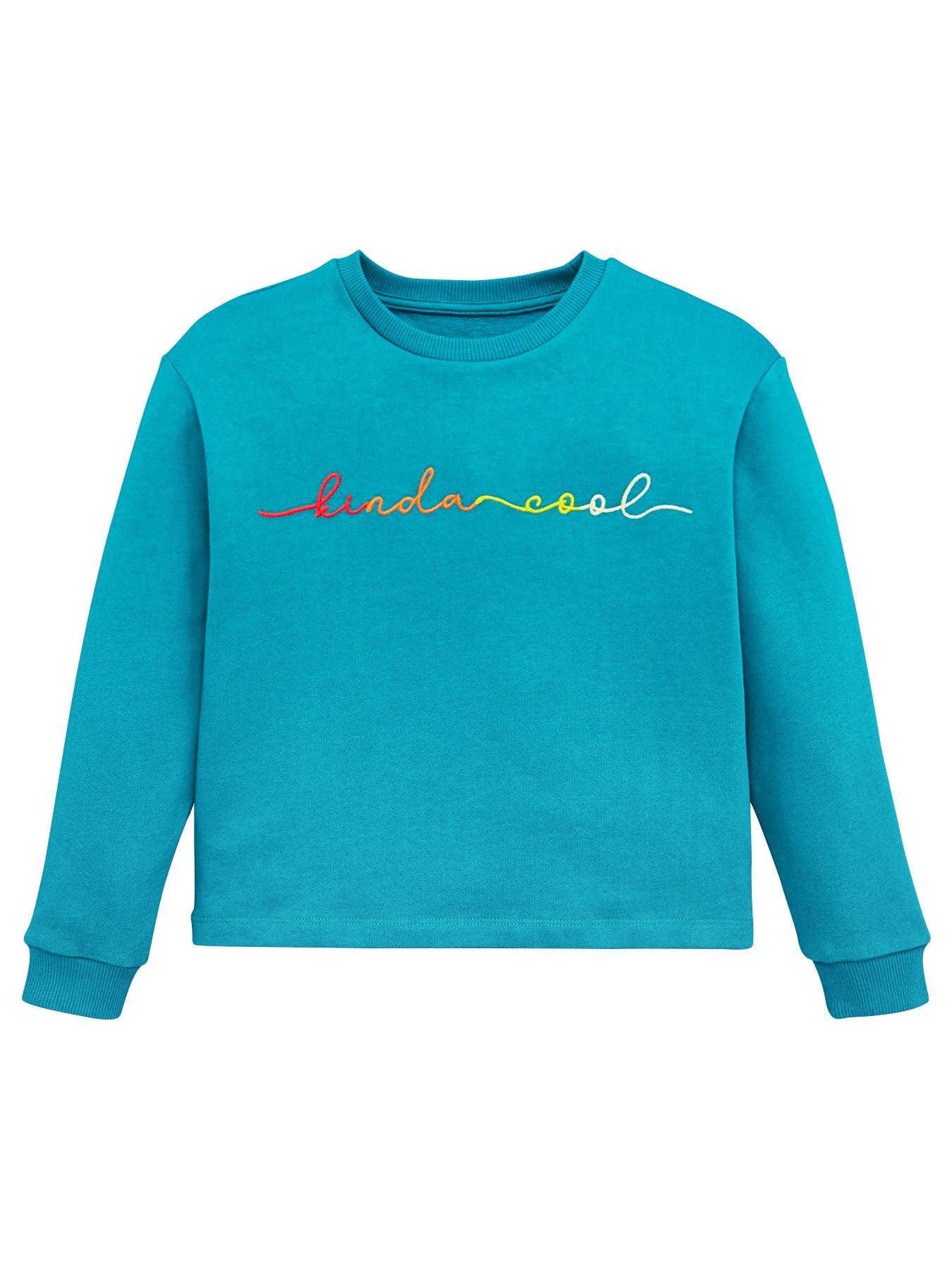 V By Very Girls 'Kinda Cool' Rainbow Slogan Sweatshirt review