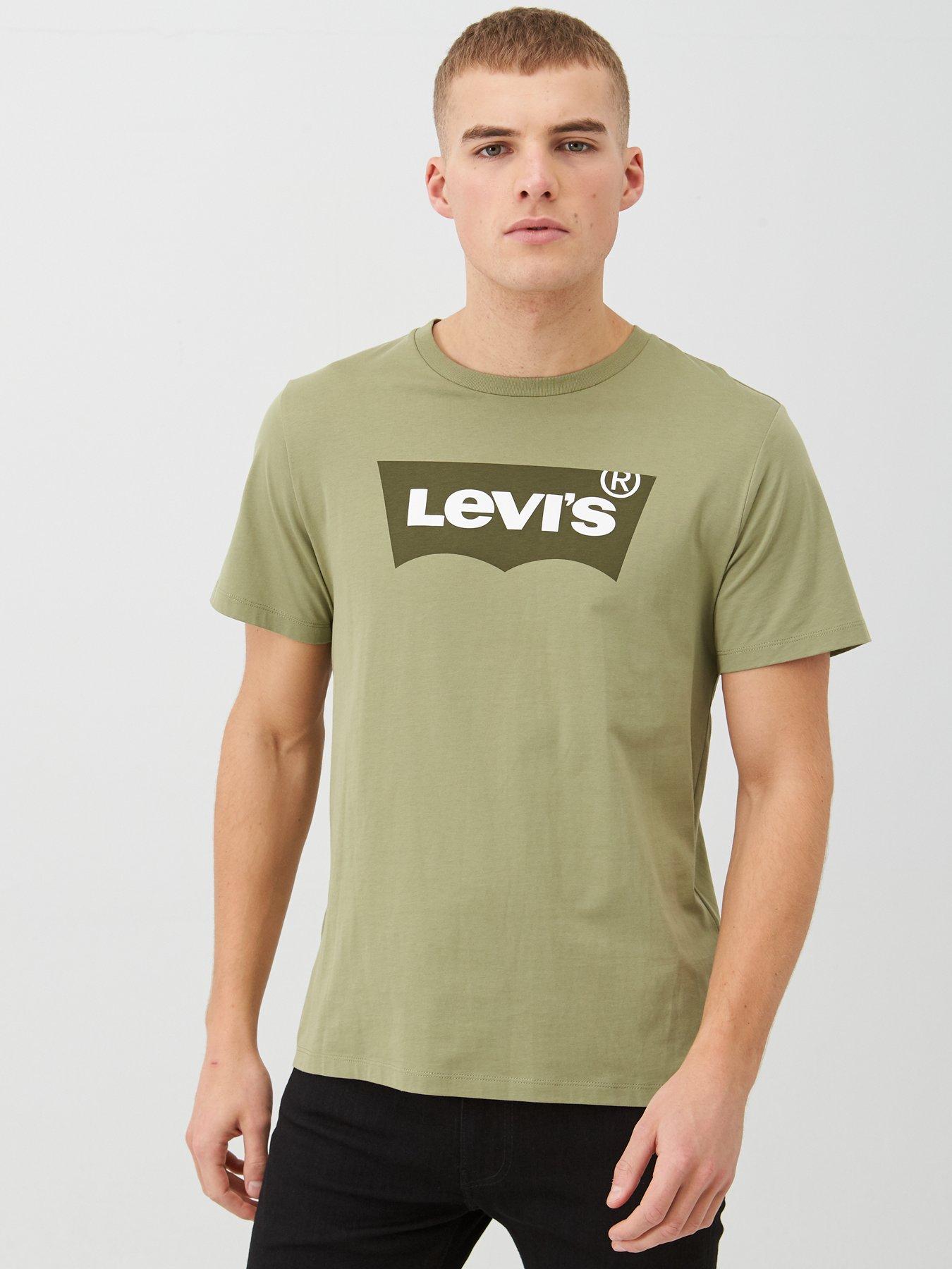 levi's khaki t shirt