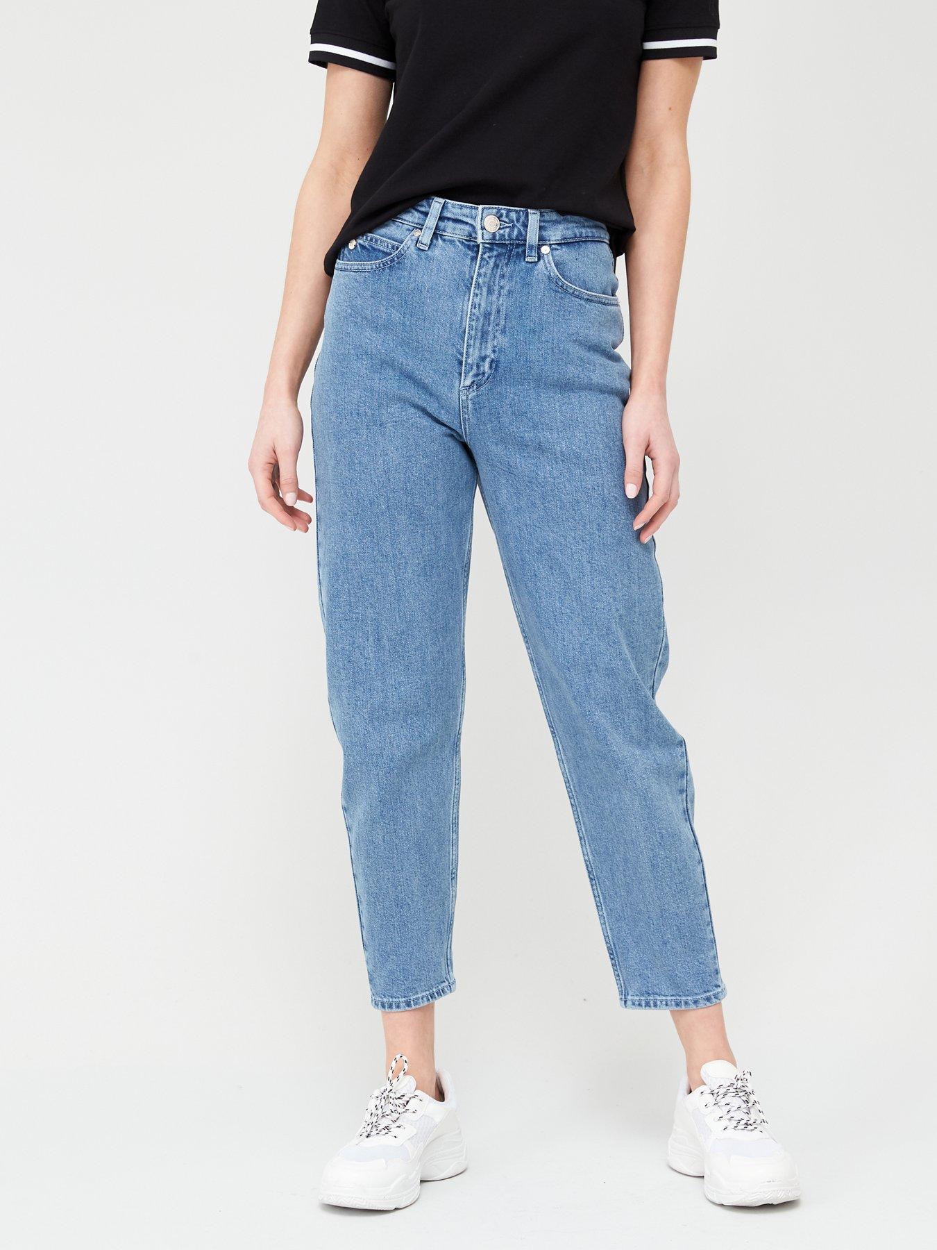 ck mom jeans