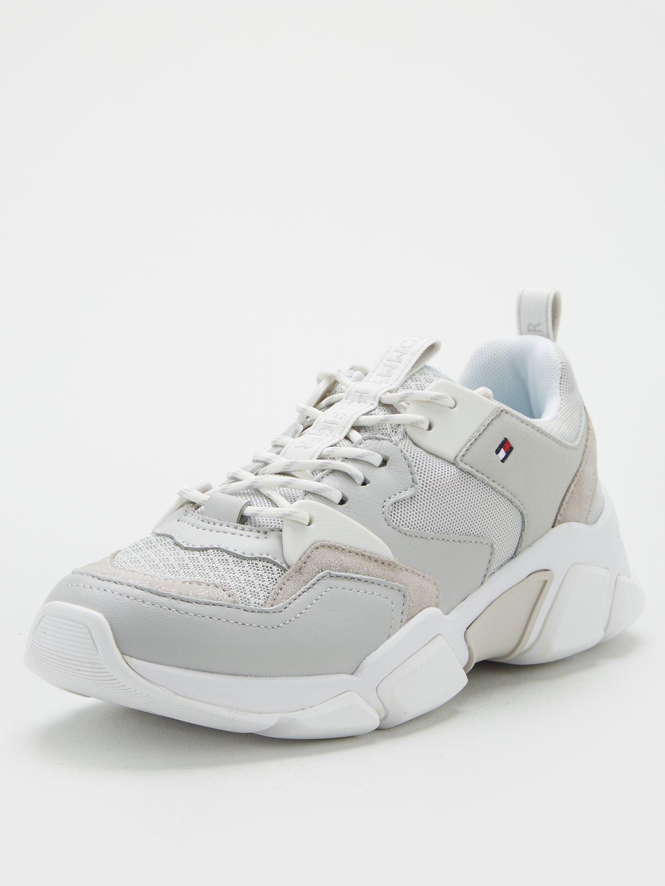 tommy hilfiger trainers grey