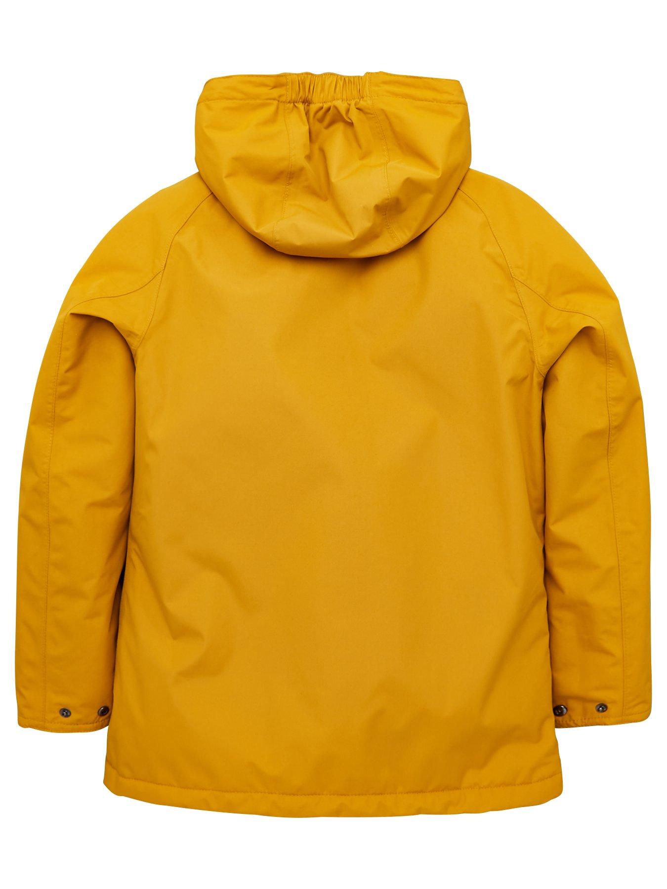 barbour yellow coat