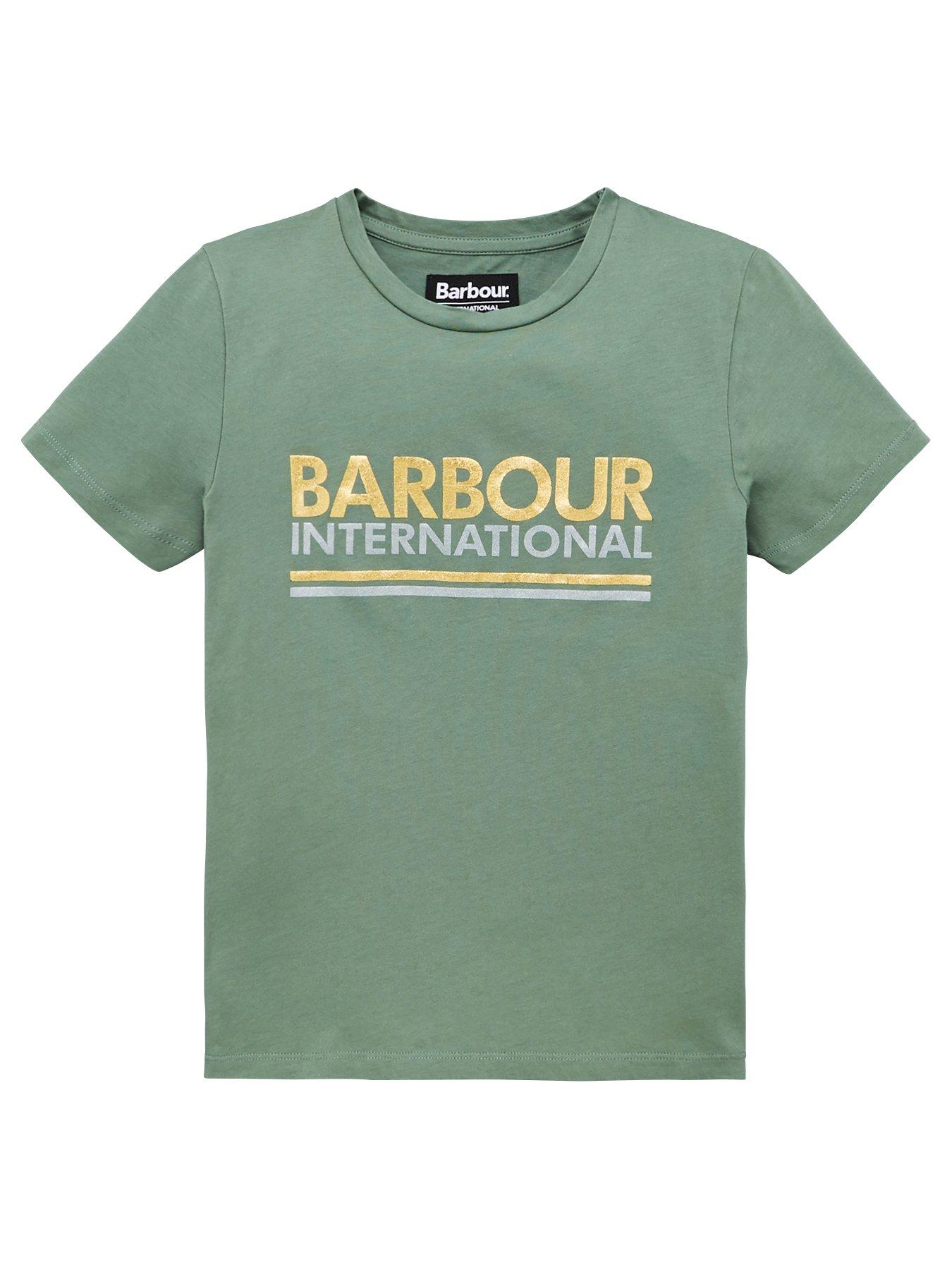 green barbour t shirt