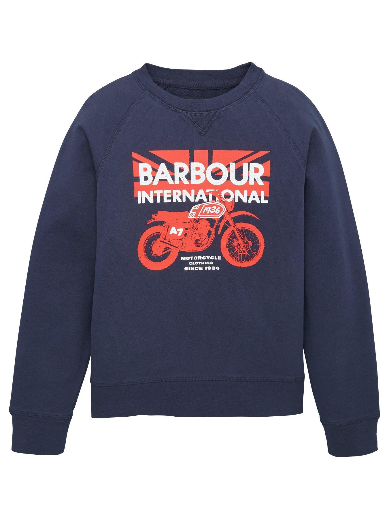 Barbour International Boys Spark Crew Sweatshirt review