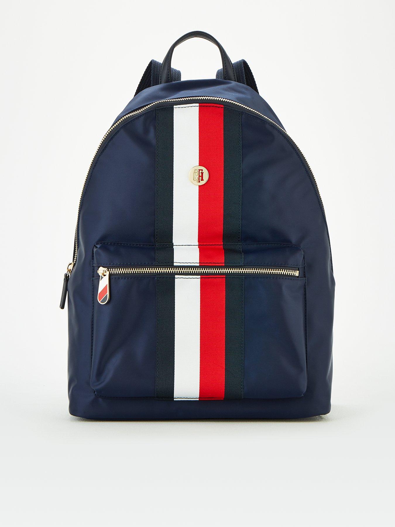 tommy hilfiger navy backpack