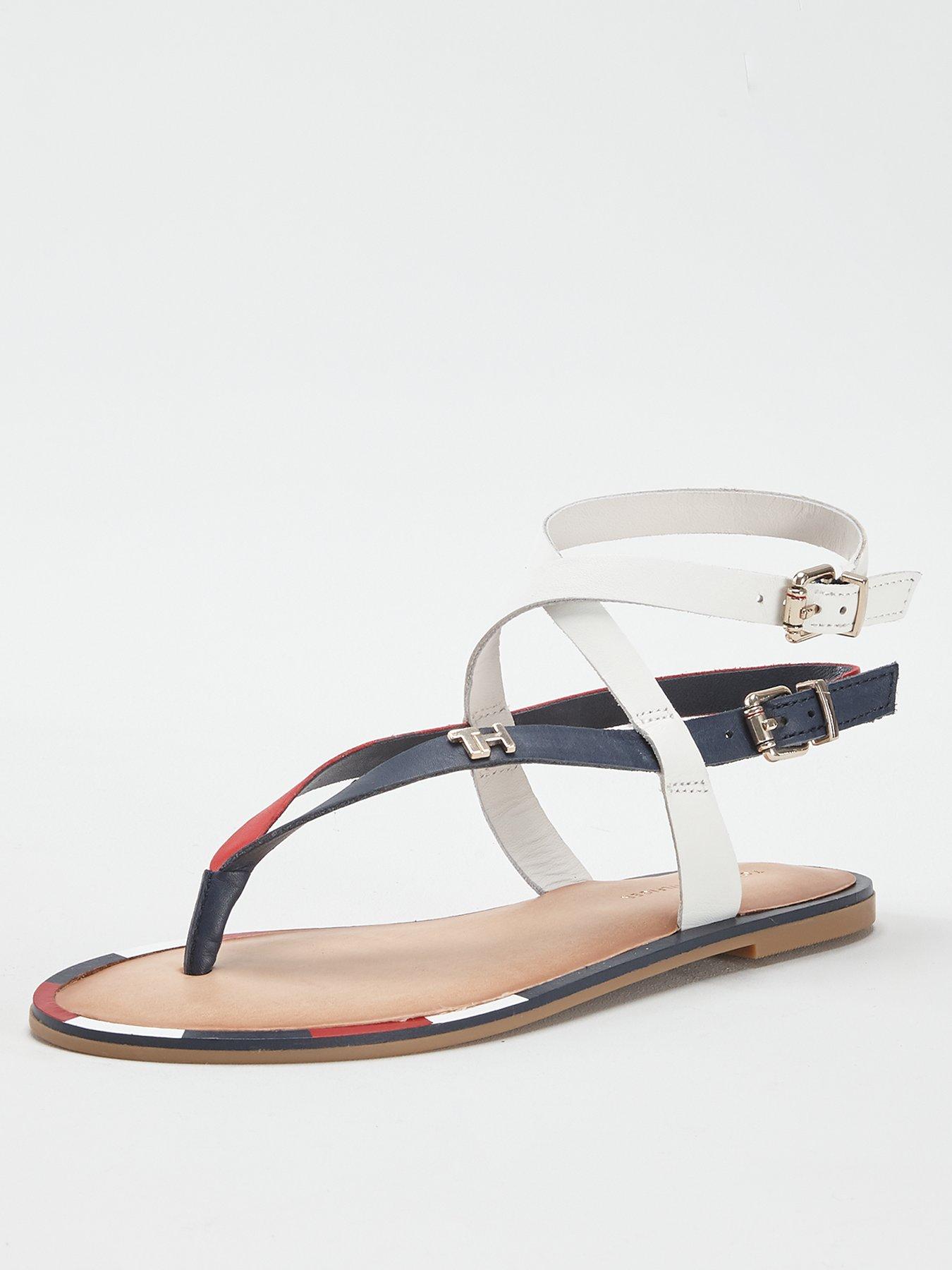 tommy hilfiger toe post sandals