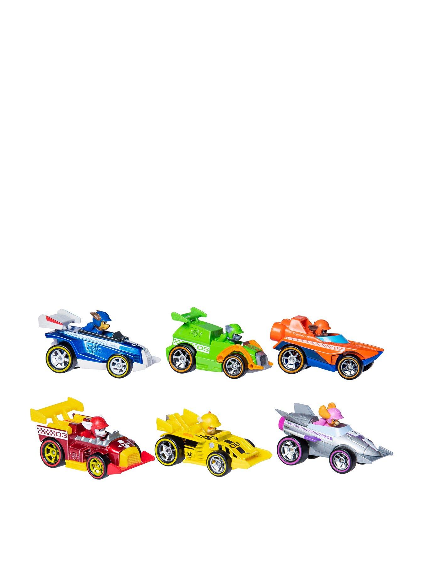 paw patrol race car set