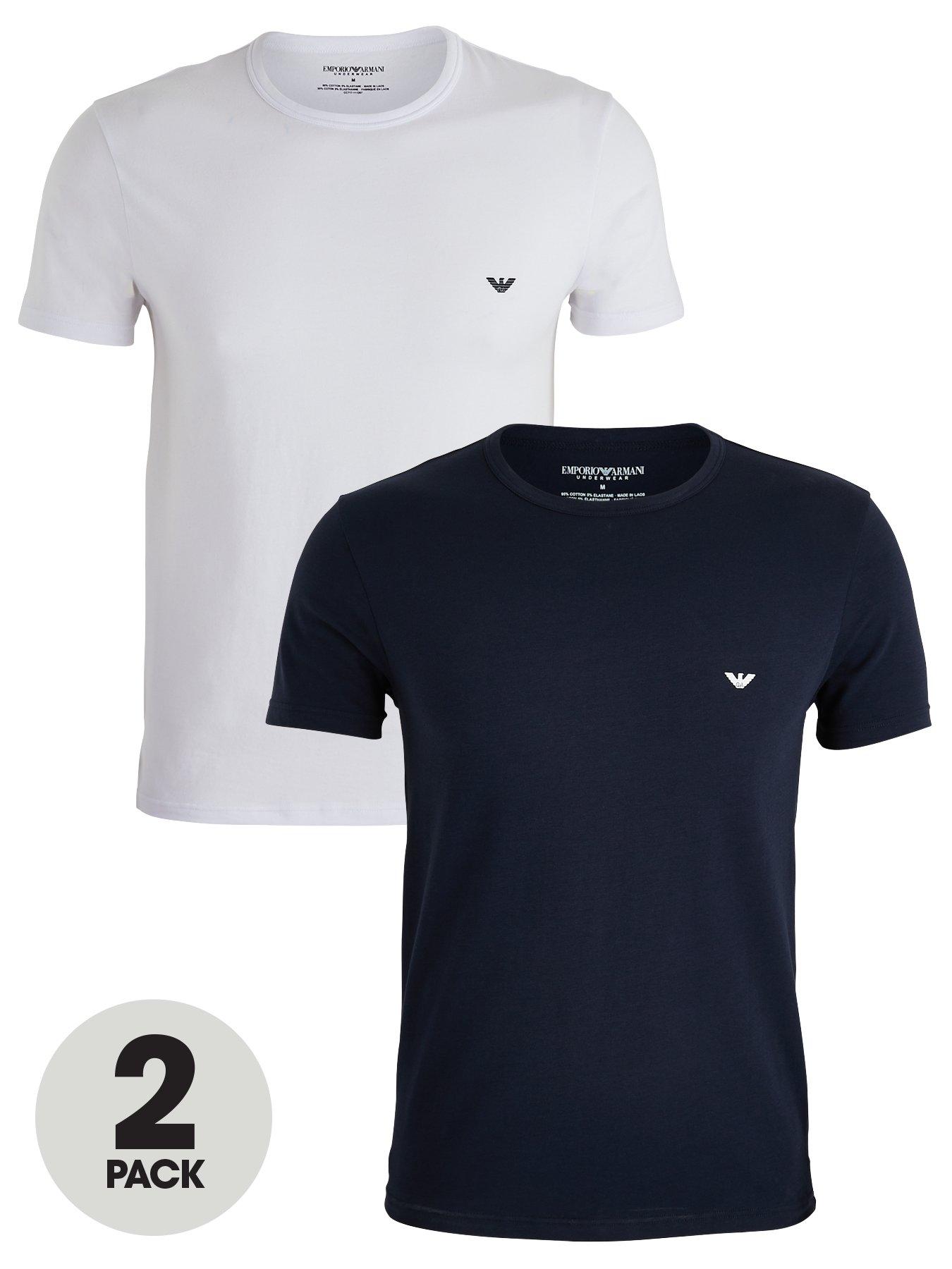 Armani slim fit t shirt hotsell
