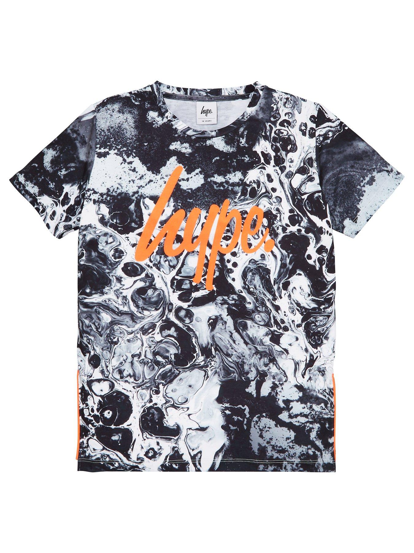 Hype Boys Marble Print Short Sleeve T-Shirt review