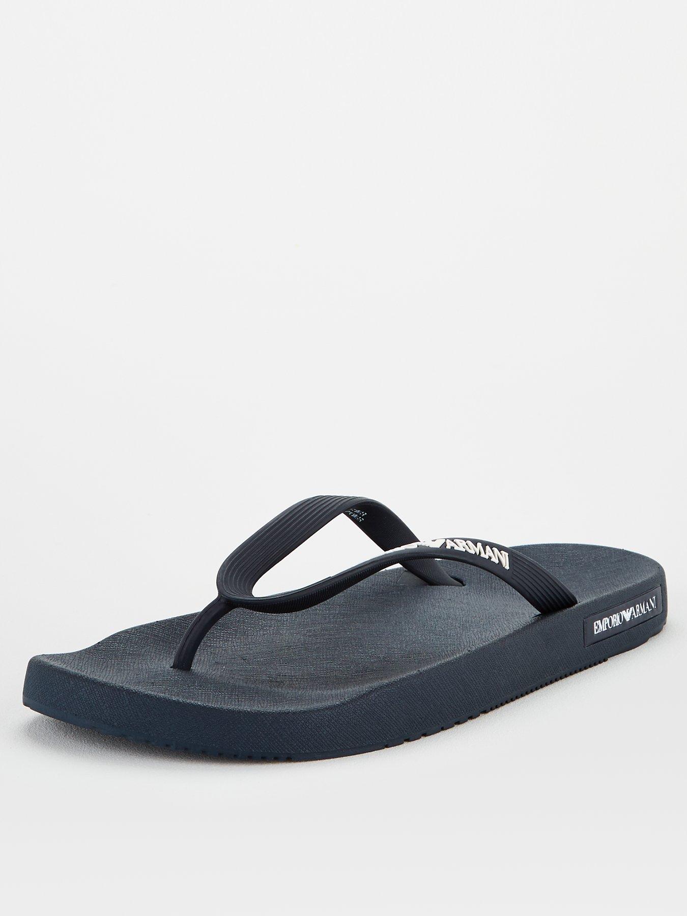 emporio armani flip flops