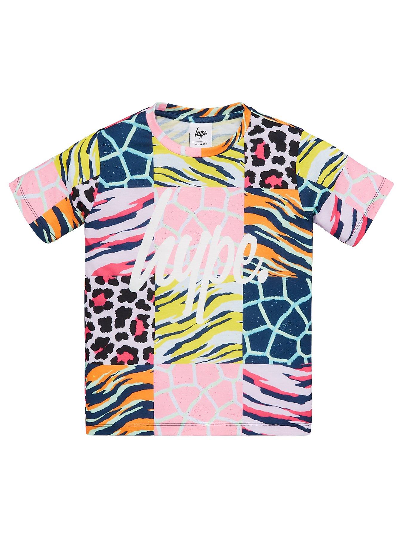 Hype Girls Script Animal Print Short Sleeve T-Shirt review