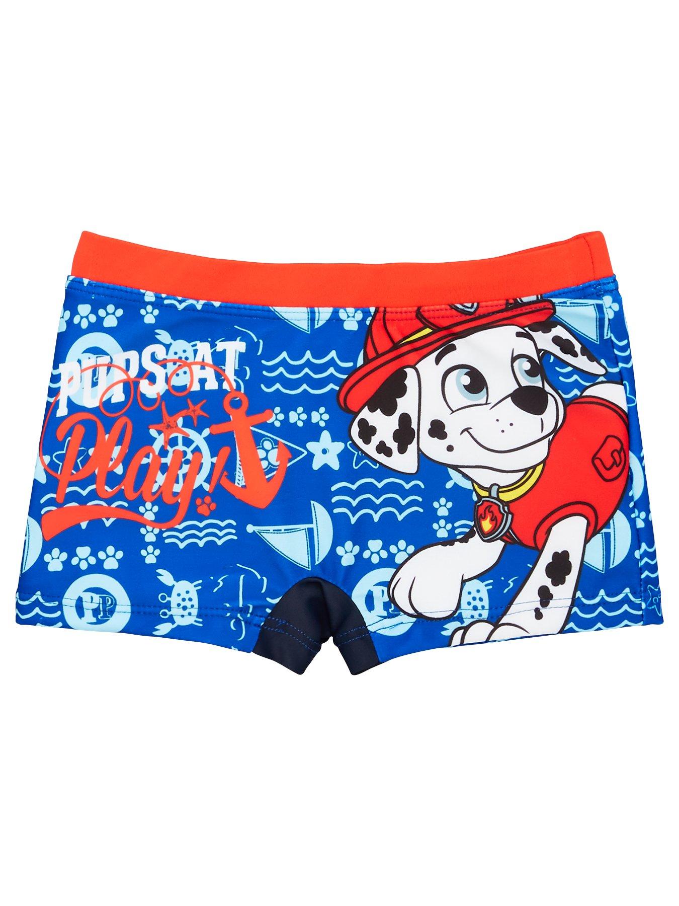 paw patrol swim shorts