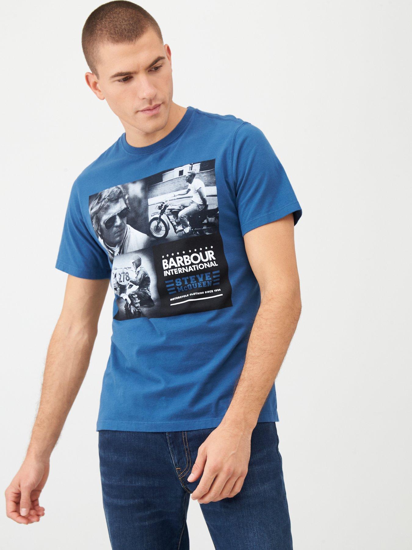 barbour mcqueen t shirt