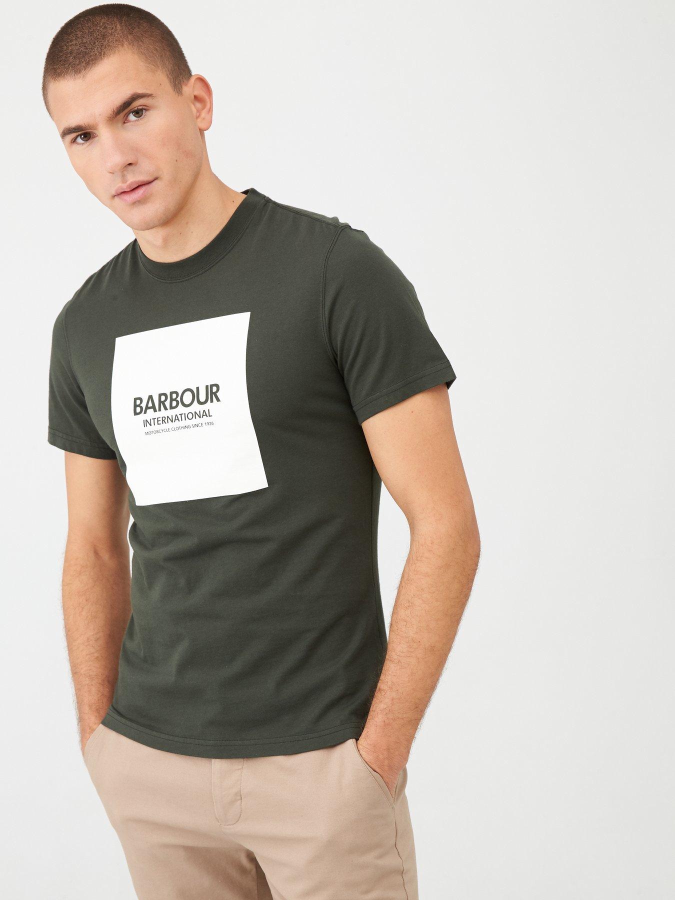 barbour international t shirt sale