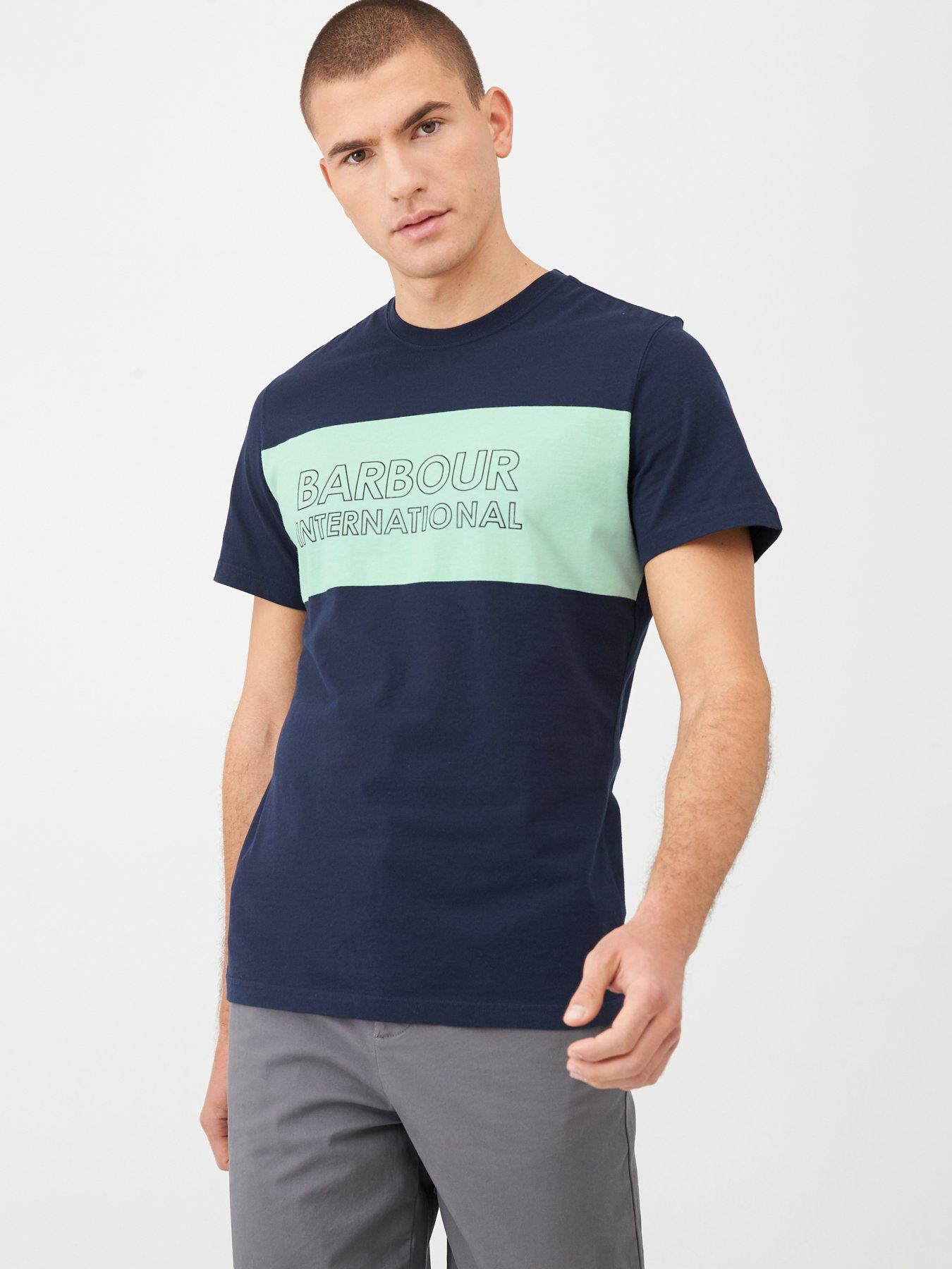 barbour international mens t shirt